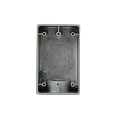 Caja Condulet FS de 1" (25.4 mm) con una boca a prueba de intemperie.