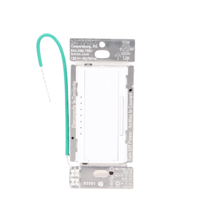 (RadioRA2) Atenuador Dimmer PRO para linea RadioRa2, RadioRa3 y RA2 Select, el cable neutro es opcional 250W LED / CFL