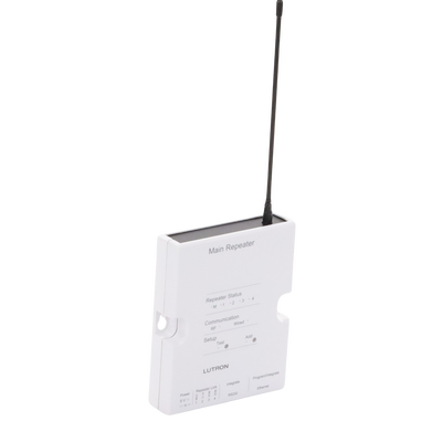 Controlador HUB principal para RadioRa2 LUTRON, soporta 100 dispositivos, 4 repetidores, programacion vía software PC. Alcance total del sistema 2 HUB 8 rep