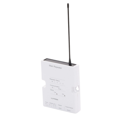 Controlador HUB principal para RadioRa2 LUTRON, soporta 100 dispositivos, 4 repetidores, programacion vía software PC. Alcance total del sistema 2 HUB 8 rep