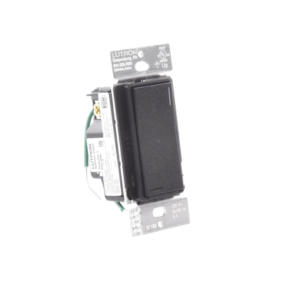 (RadioRa3) Apagador Sunnata color negro para linea Radio Ra3, 8A de iluminación, 5.8A Motor