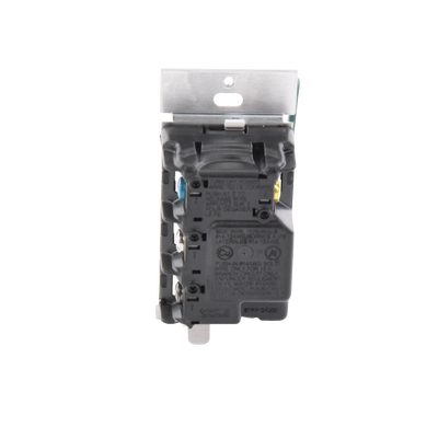 (RadioRa3) Apagador Sunnata color blanco mate para linea Radio Ra3, 8A de iluminación, 5.8A Motor