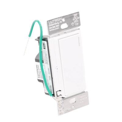 (RadioRa3) Apagador Sunnata color blanco para linea Radio Ra3, 8A de iluminacion, 5.8A Motor