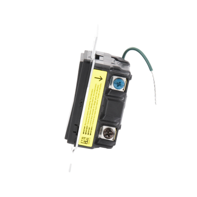 (RadioRA3) Apagador Auxiliar de pared, compañero de apagadores multilocación. Usar en 3 vías o escalera. Color negro.