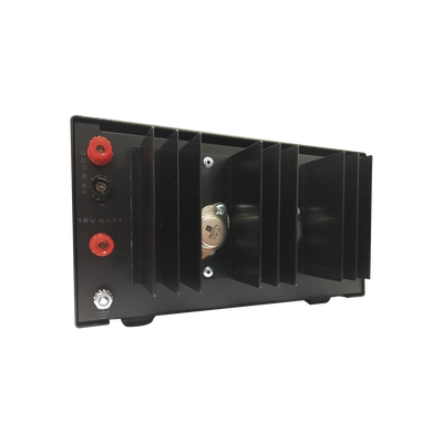 Fuente de poder Astron | Salidas: 13.8Vcc, 12A |Lineal Regulada con Circuito Cargador de Baterías