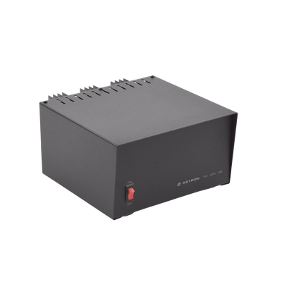 Fuente de poder Astron| Salidas 13.8Vcc, 20A | Lineal Regulada con Circuito Cargador de Baterías.