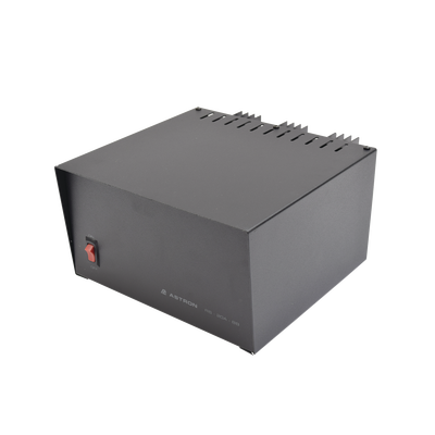 Fuente de poder Astron| Salidas 13.8Vcc, 20A | Lineal Regulada con Circuito Cargador de Baterías.