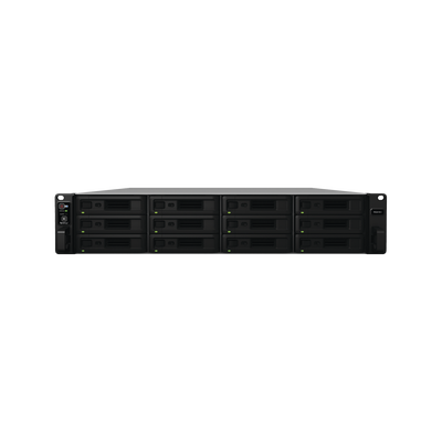 Servidor NAS para rack de 12 bahías / Expandible a 24 bahías / Hasta 384 TB