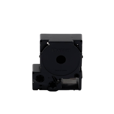 Casete de 45 Etiquetas Autolaminadas de 25.4 x 165.1 mm, para Cables de 4 a 8.1 mm de Diámetro, Área de Impresión Color Blanco