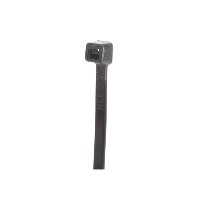 Cincho STRONGHOLD, 430 mm largo x 4.8mm ancho, Tensión 50 lb (222 N) Nylon 6,6 Color Negro, Paquete de 1000 Piezas