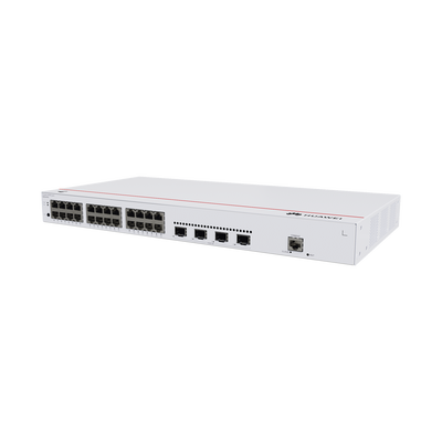 Switch de Acceso Gigabit Administrable  Capa 2 / 24 puertos 10/100/1000 Mbps / 4 Puertos 10GE SFP+ Uplink / ERPS  / IMGP Snooping / DHCP Snooping / Administración Nube Gratis