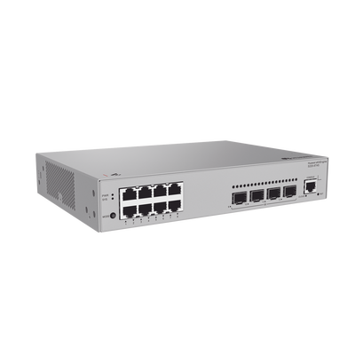Switch de Acceso Gigabit Administrable  Capa 2 / 8 puertos 10/100/1000 Mbps / 2 Puertos 1GE SFP Uplink / ERPS / IMGP Snooping / DHCP Snooping / Administración Nube Gratis