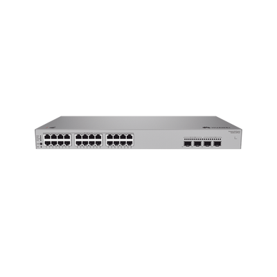 Switch de Acceso eKit Administrable / Capa 2 / 24 Puertos PoE+ Gigabit + 2 Puertos SFP(2.5 Gbps) + 2 Puertos SFP+(10 Gbps) / PoE Perpetuo / Presupuesto PoE 400 W / Sin licenciamiento