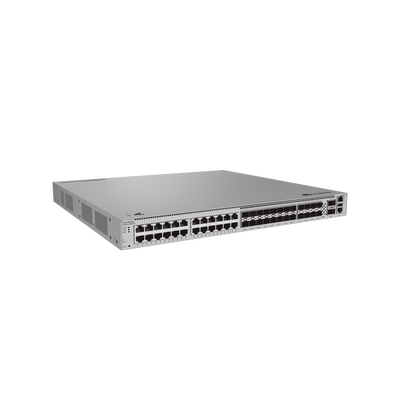 Switch eKit Core Empresarial Híbrido Capa 3 / 24 Puertos Gigabit / 16 Puertos SFP+ (10 Gbps) / 8 Puertos SFP28 (25 Gbps) / 2 Puertos QSFP28 (100 Gbps) / Fuente Redundante 1+1 / Libre de Licenciameinto