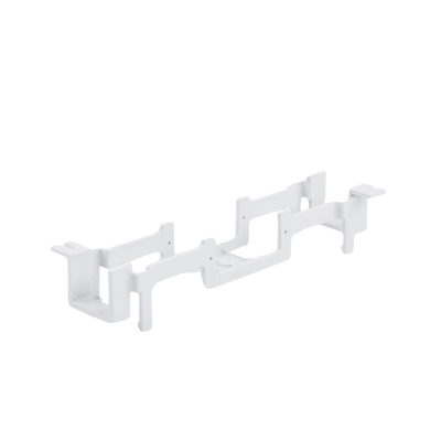 Bracket para Montaje de Regleta S66, Acepta 1 regleta M150 y 1 conector de 25 pares de cada lado