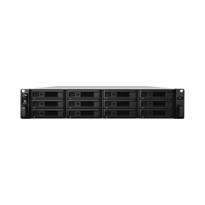 Servidor NAS para rack de 12 bahías / Expandible hasta 180 bahías / Hasta 1,536 TB