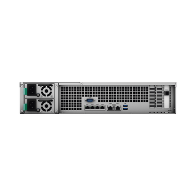 Servidor NAS para rack de 12 bahías / Expandible hasta 180 bahías / Hasta 1,536 TB