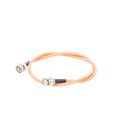 Jumper con Cable LP142 de 60 cm, con Conectores BNC Macho a BNC Macho.