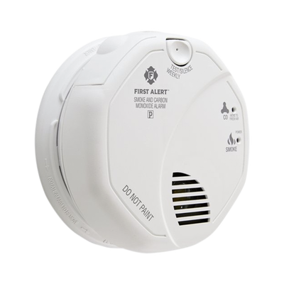 Detector Combo de Humo/CO, 120 Vca, No Requiere Panel, Con Batería de Respaldo, Sensor Inteligente de Falsas Alarmas