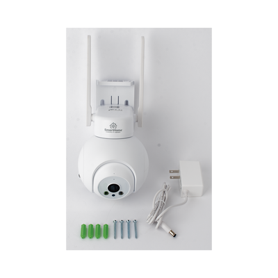 Cámara IP PT 2 MP | CSIM 4G | Visión Nocturna a Color | Audio Bidireccional | Autoseguimiento Inteligente | Grabación Continua | Uso en Interior | Exterior con Protección IP65