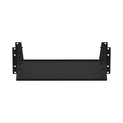 Charola para Soportar Equipos en Rack de 19", Profundidad Ajustable hasta 484 mm. 150 Kg  de Carga, Compatible con Racks de Doble Perforación, 3U