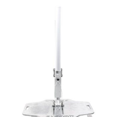 Antena Omnidireccional en 2.4 GHz, Rango de Frecuencias (2.3 - 2.5 GHz), Ganancia de 10 dBi, Doble Polaridad MIMO 2x2, Incluye Jumpers
