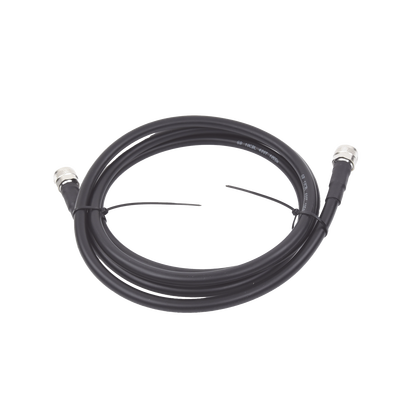 Cable Coaxial de RF, 2 m, Conectores N Macho