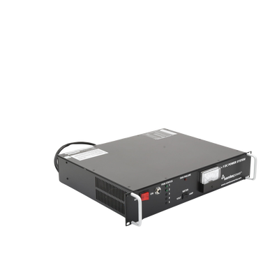 Fuente de Poder Conmutada 13.8V, 40A, Instalación en Rack con Cargador de Baterías