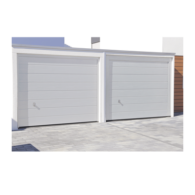 Sección para puerta de Garage / Lisa / Color blanco / Para GARAGE187 / Estilo Americana.