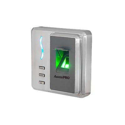 Lector de huella y proximidad autónomo / 200 huellas / 100 tarjetas / Wiegand 26bits / RS485/232