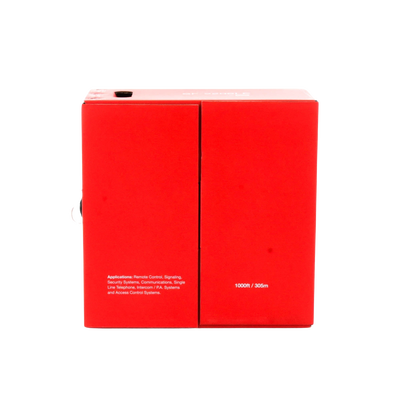 Bobina de 305 Metros / Cable de CCA / 6 x 22 AWG / Tipo Aluminio Revestido de Cobre / Aplicaciones en Control de Acceso / Alarmas de Intrusión/Control de Acceso / Automatización / Interfonos y TV Porteros