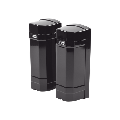 Detector de rayo fotoeléctrico / 2 rayos / 4 frecuencias / 60mts exterior / Alimentacion 12-24 VDC/VAC