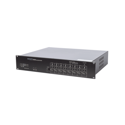 Controlador de Extensión de Evacuación de Voz | 8 Zonas | 500W | Soporta Máx. 19 SF6200MS en Cascada