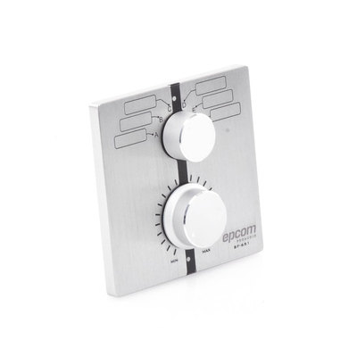 Control de  Volumen Remoto con Selector de Canales | Compatible con Amplificador SF2240UC - SF4240UC