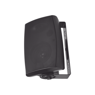 Altavoz de Pared de 2 vías | Woofer 4in + 1.5in  | 70/100V y 8 ohms | 1.25W-2.5W-5W-10W-20W | 86dB de Sensibilidad | A prueba de Humedad | Compatible con Sistemas de Alta y Baja Impedancia