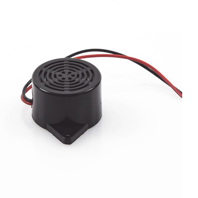 Zumbador 85 dBi a 12 Vcc para Chapas y Contrachapas permite avisar que la puerta se esta abriendo.