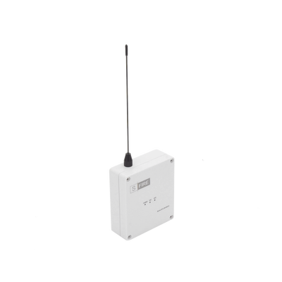 Receptor inalámbrico / 2500 metros de cobertura / 2 salidas de relevador tipo C