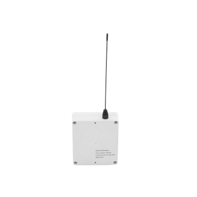 Transmisor inalámbrico / Entrada de 2 contactos secos NA / Distancia máxima de transmisión 2500 metros (Linea de vista)