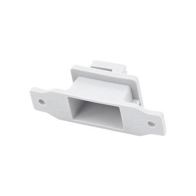 Aislador de Paso GRIS reforzado para cercos eléctricos, resistente al clima extremoso