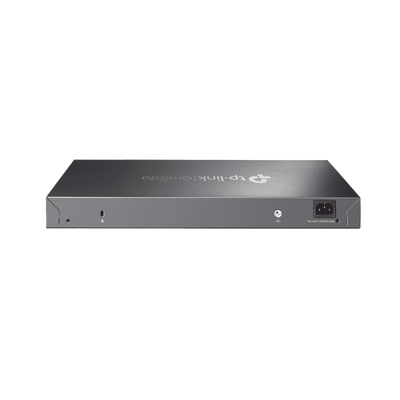 Switch L2+ Omada PoE+ / 16 Puertos MultiGigabit 2.5G / 8 Puertos 2.5G Sin PoE / 8 Puertos PoE+ 2.5G / 2 Puertos SFP+ 10G / Administración Centralizada Omada o Stand-Alone / Multicast IGMP / Presupuesto PoE 240W / Montaje en Rack
