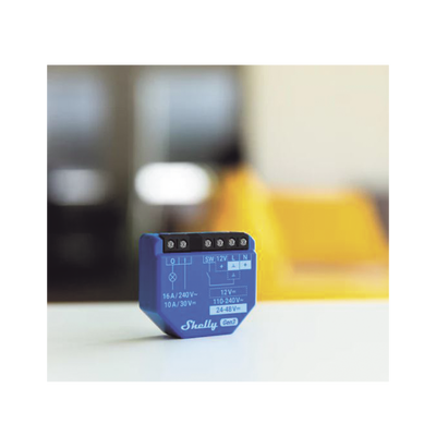 Relevador inalámbrico inteligente 16A, 110-230 V, 1  salida de contacto seco, compatible con asistente de voz Alexa, Google Home