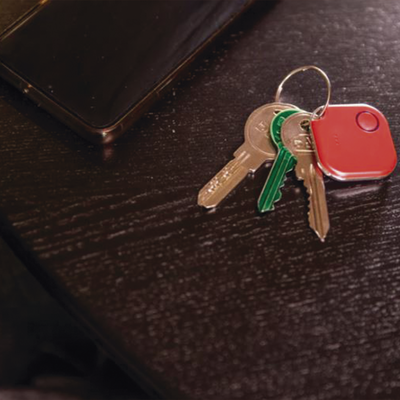 Botón Bluetooth Inalámbrico color Rojo, programe escenas de Shelly y ejecútelas con uno o varios clic