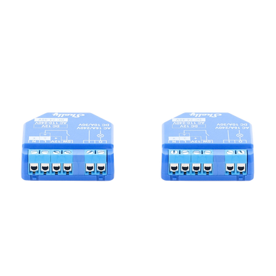 Relevador inalámbrico (par 2 piezas en la caja) inteligente 16A, 110-230 V, compatible con asistente de voz Alexa, Google Home