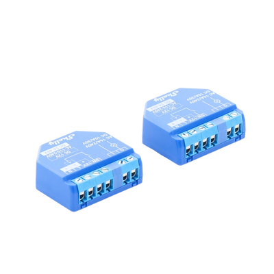 Relevador inalámbrico (par 2 piezas en la caja) inteligente 16A, 110-230 V, compatible con asistente de voz Alexa, Google Home