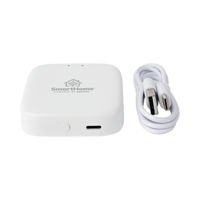 (ZigBee) Controlador HUB ZigBee, conexión Bluetooth y  Wifi, compatible con Alexa y GoogleHome y cámaras IP SmartHome by Epcom