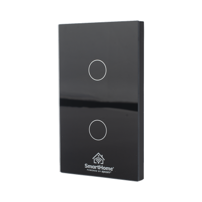 (ZigBee) Apagador switch inalámbrico ZigBee, control de 2 regresos de carga, 110V