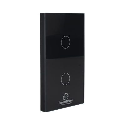 (ZigBee) Apagador switch inalámbrico ZigBee, control de 2 regresos de carga, 110V