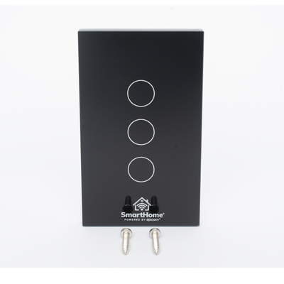 (Wifi) Apagador switch inalámbrico WIFI, control de 3 regresos de carga, 110V