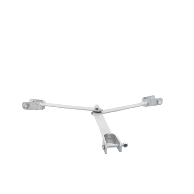 Brida para sujeción de retenida compatible con tramos STZ45G, Galvanizado por Inmersión en Caliente.