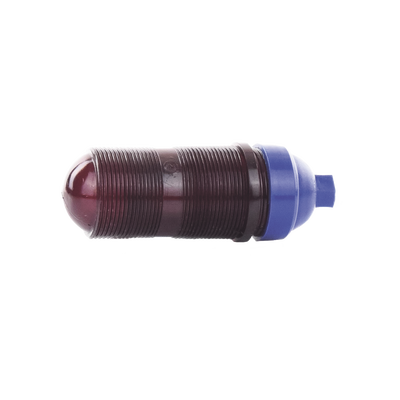Lámpara de Obstrucción Básica con Globo Rojo de Policarbonato (Con Foco).